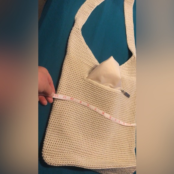 The SAK Original Crochet Hobo Bag Cream colored - Picture 14 of 14